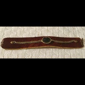 Leather bracelet